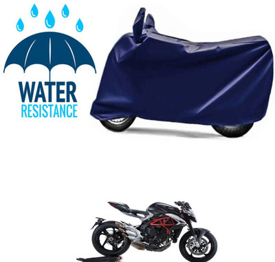 RONISH Waterproof Two Wheeler Cover for MV Agusta(Brutale, Blue)