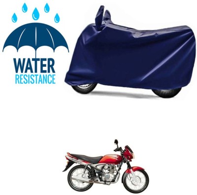 RONISH Waterproof Two Wheeler Cover for Bajaj(Wind 125, Blue)