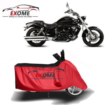 EXOME Two Wheeler Cover for Hyosung(Aquila Pro 650, Red, Black)