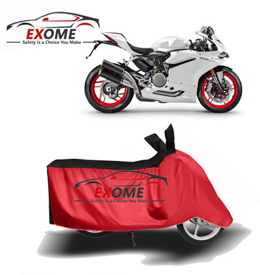 APNEK Two Wheeler Cover for Ducati(899 Panigale, Red, Black)