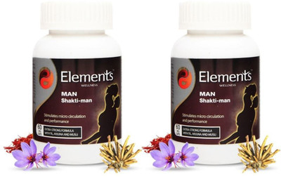 Elements WELLNESS Elements MAN SHAKTI(Pack of 2, 50 g)