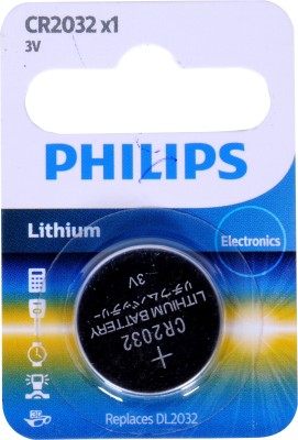 PHILIPS CR2032 lithium   Battery