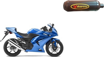 AutoVHPR Kawasaki Ninja 250 Slip-on Exhaust System(Mild Steel)