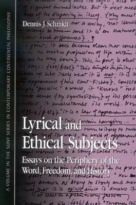 Lyrical and Ethical Subjects(English, Paperback, Schmidt Dennis J.)