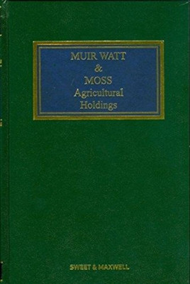 Muir Watt & Moss: Agricultural Holdings(English, Hardcover, unknown)