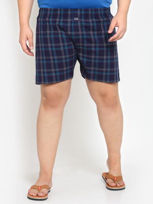 PLUSS Checkered Men Boxer