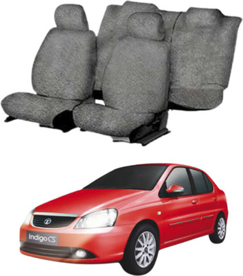 Chiefride Cotton Car Seat Cover For Tata Indigo CS(All Detachable Headrest, With Back Seat Arm Rest, 5 Seater, 2 Back Seat Head Rests)