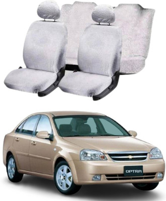 Chiefride Cotton Car Seat Cover For Chevrolet Optra(All Detachable Headrest, With Back Seat Arm Rest, 5 Seater, 2 Back Seat Head Rests)