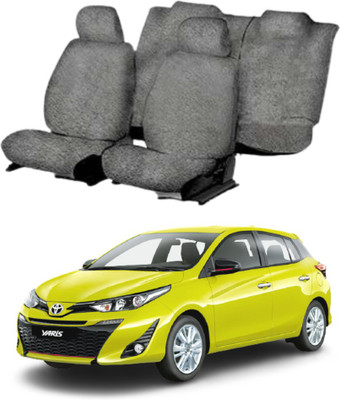 Chiefride Cotton Car Seat Cover For Toyota Yaris(All Detachable Headrest, With Back Seat Arm Rest, 5 Seater, 2 Back Seat Head Rests)