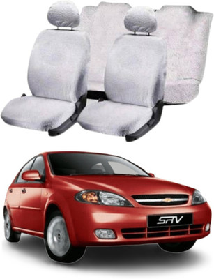 Chiefride Cotton Car Seat Cover For Chevrolet Optra SRV(All Detachable Headrest, With Back Seat Arm Rest, 5 Seater, 2 Back Seat Head Rests)