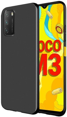 Flipkart SmartBuy Back Cover for Mi Poco M3 Pro 5G, Redmi Note 10T 5G Pudding TPU Case(Black, Flexible, Silicon, Pack of: 1)