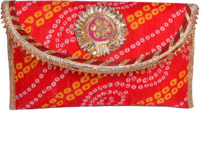 SHRISHA CREATION Party Red  Clutch