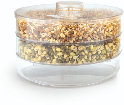 Finner Plastic Sprout Maker  - 1.2 L(Clear)