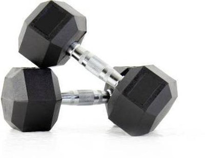HACKERX HEXA (2.5KG * 2pcs = 5kg) Fixed Weight Dumbbell(5 kg)