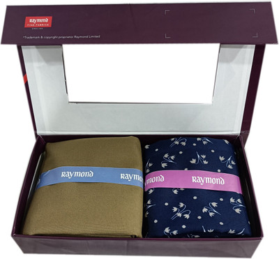 Raymond Polycotton Printed Shirt & Trouser Fabric