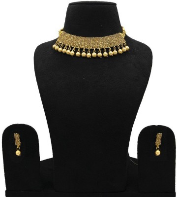 VIVA VIRAL Metal Gold Jewellery Set(Pack of 1)