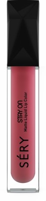 SERY Stay On Liquid Matte Lip Color - Delightful NudeNude Pink 5 ml