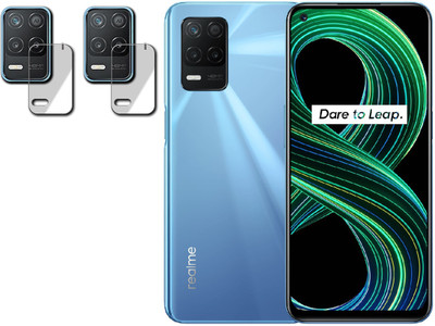 HIRDESH Back Camera Lens Glass Protector for REALME 8 5G(Pack of: 2)