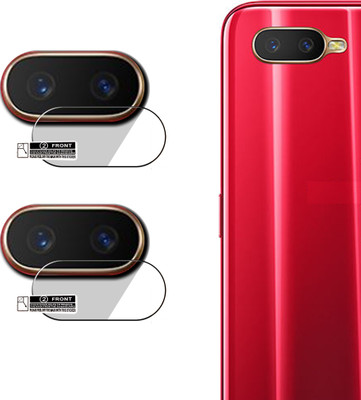 Hi-Cam Back Camera Lens Glass Protector for OPPO k 1(Pack of: 2)