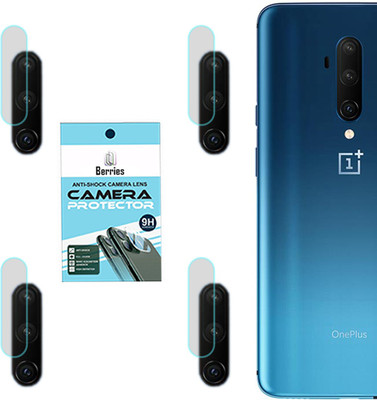 BERRIES Back Camera Lens Glass Protector for ONEPLUS 7T PRO [Unbreakable Polycarbonate Material](Pack of: 4)