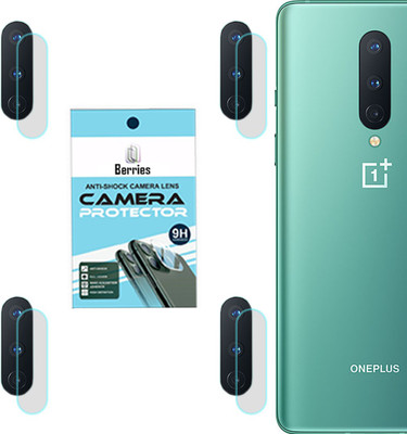 BERRIES Back Camera Lens Glass Protector for ONEPLUS 8(Pack of: 4)