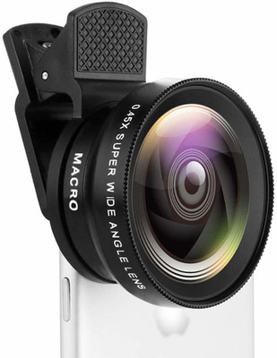 Elevea 0.45Xro, Wide Angle Lens, Clip on Cell Phone for Lens Mobile Phone Lens