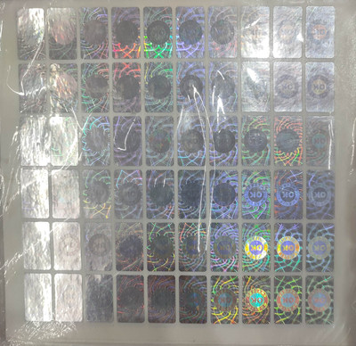 ROYAL STIC Self Adhesive Paper Label(Silver)