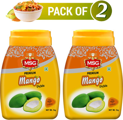 MSG Premium Mango Pickle(2 x 1 kg)