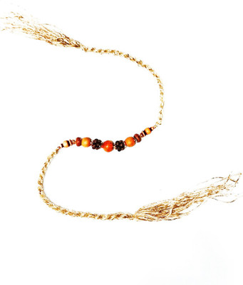 Sjeme Designer JT-01 Environment Friendly rakhi Jute Rakhi  Set(1)