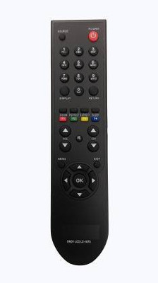 Akshita TV Compatible for 1673 LED LCD TV Remote Control ( Chake Image With Old Remote ) ONIDA Remote Controller(Black)