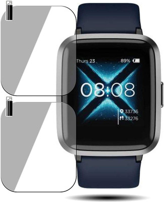 siglaciz Edge To Edge Tempered Glass for BOAT STORM SMART WATCH(Pack of 2)