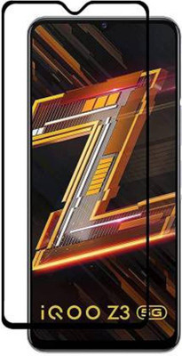 SRT Edge To Edge Tempered Glass for iQoo Z3 5G(Pack of 1)