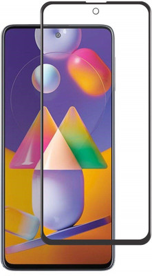 Qtech Edge To Edge Tempered Glass for Samsung Galaxy M31S, Samsung Galaxy S20 FE (5G)(Pack of 1)