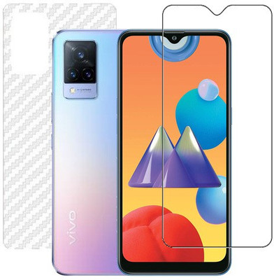 ECMERED Front and Back Screen Guard for VIVO V21(Pack of 1)
