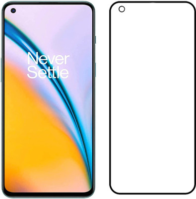 BRENZZ Edge To Edge Tempered Glass for OnePlus Nord 2 5G(Pack of 1)