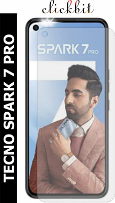 Clickbit Screen Guard for TECNO SPARK 7 PRO(Pack of 1)