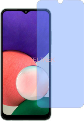 TELTREK Tempered Glass Guard for SAMSUNG GALAXY A22 5G (Impossible AntiBlue Light)(Pack of 1)