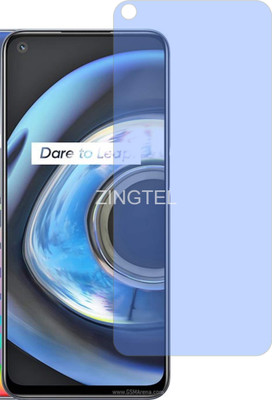 ZINGTEL Tempered Glass Guard for REALME Q3 5G (Impossible AntiBlue Light)(Pack of 1)