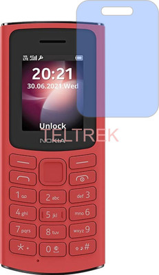 TELTREK Tempered Glass Guard for NOKIA 105 4G (Impossible AntiBlue Light)(Pack of 1)