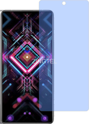 ZINGTEL Tempered Glass Guard for XIAOMI POCO F3 GT MZB09C6IN (Impossible AntiBlue Light)(Pack of 1)