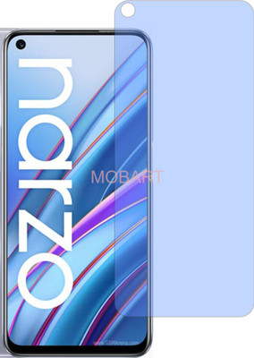 MOBART Tempered Glass Guard for REALME RMX2156 (Impossible AntiBlue Light)(Pack of 1)