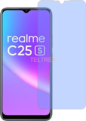 TELTREK Tempered Glass Guard for REALME C25S RMX3197 (Impossible AntiBlue Light)(Pack of 1)
