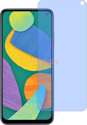 Fasheen Tempered Glass Guard for SAMSUNG GALAXY F52 5G (Impossible AntiBlue Light)(Pack of 1)