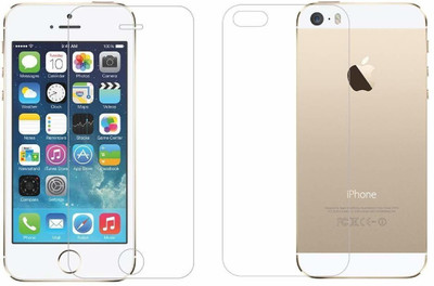 ELEF Front and Back Screen Guard for Apple iPhone 5s Front and Back Both Flexible Impossible Fiber Glass (Not Tempered Glass)(Pack of 1)