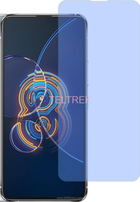TELTREK Tempered Glass Guard for ASUS ZENFONE 8 FLIP ZS672KS (Impossible AntiBlue Light)(Pack of 1)