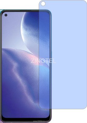 ZINGTEL Tempered Glass Guard for OPPO RENO5 Z (Impossible AntiBlue Light)(Pack of 1)