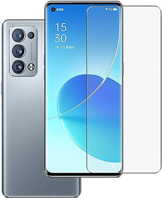 silkykraftz Tempered Glass Guard for Oppo Reno 6 Pro 5G(Pack of 1)