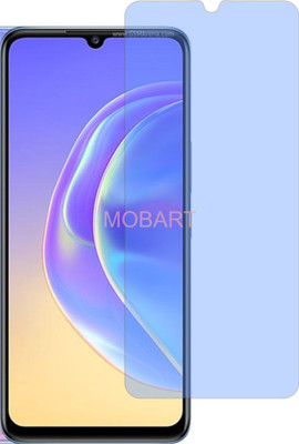 MOBART Tempered Glass Guard for VIVO V21E 5G V2055 (Impossible AntiBlue Light)(Pack of 1)