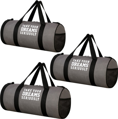 Dmade 3 water resistant premium quality sports bag with separate shoe compartment(Kit Bag)