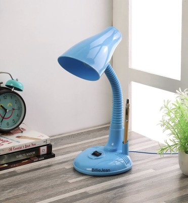 BillieJean Reading & Study Desk Table Lamp(36 cm, Blue)